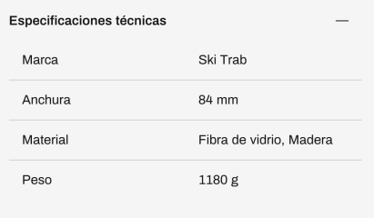 Sintesi (incluye pieles)